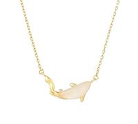 GGYTMQL Collier plaqué S925 Néphrite Jade Jade Animal Pendant Women's Pendant Set Chain