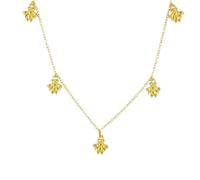 GGYTMQL Collier pour femmes chaîne de bijoux papillon 18K
