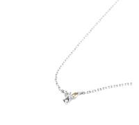 GGYTMQL Collier réel des abeilles en diamant pour les femmes de la chaîne de pendentif de bijoux fabriquée en Chine