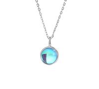 GGYTMQL Collier S925 Mesdames Clavicule Chaîne Love Simple Love