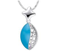 GGYTMQL Collier Set Pendant étoile vide à deux couleurs en option