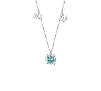 GGYTMQL Collier Twelve Constellation Collier 925 Cédelles d'anniversaire de chaîne de clavicule de luxe légère pour colliers pour femmes