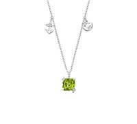 GGYTMQL Collier Twelve Constellation Collier 925 Cédelles d'anniversaire de chaîne de clavicule de luxe légère pour colliers pour femmes