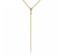 GGYTMQL Colliers de Chocker pendentif bar Gifts Fine Bijoux pour les femmes Collares Gift Fabriqué en Chine