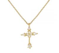 GGYTMQL Colliers de pendentif en croix en étoile papillon pour femmes collier de chaîne multicouche dames cadeaux d'anniversaire fabriqués en Chine