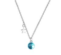 GGYTMQL Colliers et pendentifs à boulets ronds en cristal pour femmes cols coulants de bijoux