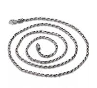 GGYTMQL Colliers S925 1,8 mm Men de bijoux accessoire accessoire à chaîne solide Colliers