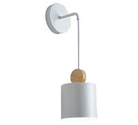GGYTMQL Couches scandinaves Lights Wall Lights. Idées de Chevet Design Sconce. Décor de Couloir E27 Mont Mural en métal coloré. pour la Lampe Murale de vanité de l'îlot de Cuisine