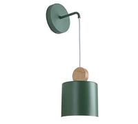 GGYTMQL Couches scandinaves Lights Wall Lights. Idées de Chevet Design Sconce. Décor de Couloir E27 Mont Mural en métal coloré. pour la Lampe Murale de vanité de l'îlot de Cuisine