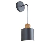 GGYTMQL Couches scandinaves Lights Wall Lights. Idées de Chevet Design Sconce. Décor de Couloir E27 Mont Mural en métal coloré. pour la Lampe Murale de vanité de l'îlot de Cuisine