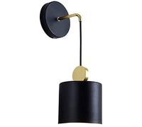 GGYTMQL Couches scandinaves Lights Wall Lights. Idées de Chevet Design Sconce. Décor de Couloir E27 Mont Mural en métal coloré. pour la Lampe Murale de vanité de l'îlot de Cuisine