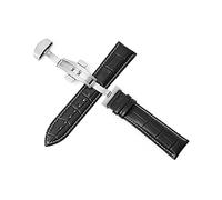GGYTMQL Coupteur de montres en cuir montre une boucle de boucle de boucle de boucle en acier