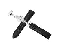 GGYTMQL Coupteur de montres en cuir montre une boucle de boucle de boucle de boucle en acier