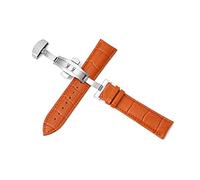 GGYTMQL Coupteur de montres en cuir montre une boucle de boucle de boucle de boucle en acier