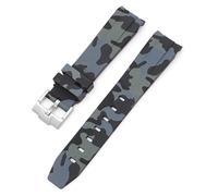 GGYTMQL Courbe sans espace STRAP DE RÉSBILLE pour Omega Speedmaster Watch Band de remplacement Men Femmes de 20 mm Boucle de boucle en argent boucle rose boucle noire boucle noire