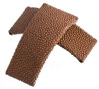 GGYTMQL De Grisogono 27 mm x 22 mm brun stingray en cuir watch brandard 60-60