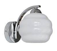 GGYTMQL E27 Glass Ball Indoor Mur Mur Shade , Scandinave Minimalist Wall Mount Light , Interior Decorative Iron Mur Mury Fixture , pour Cafe Room Hallway Mur Mur