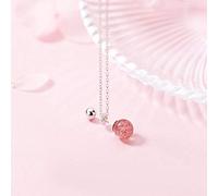GGYTMQL Élégant 100% 925 Collier de femmes en argent sterling réel