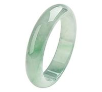 GGYTMQL Elegant Classical Jade Bangle Bracelet for Women Girls, Natural Green Jade Bracelets bijoux artisanal avec boîte, 53-64 mm, 57-58 mm