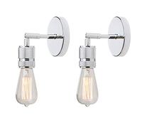 GGYTMQL Ensemble de 2 luminaires muraux de Lampes murales industrielles Vintage up/Bas