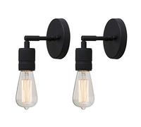 GGYTMQL Ensemble de 2 luminaires muraux de Lampes murales industrielles Vintage up/Bas