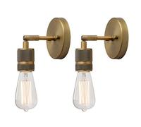 GGYTMQL Ensemble de 2 luminaires muraux de Lampes murales industrielles Vintage up/Bas
