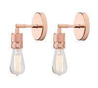 GGYTMQL Ensemble de 2 luminaires muraux de Lampes murales industrielles Vintage up/Bas