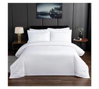 GGYTMQL Ensemble de literie à Quatre pièces Ensembles de literie de Luxe compatibles avec des Feuilles de Couverture de Couette Simples, Reine/Roi/Lin ajusté en Coton lit de Coton Quatre pièces,