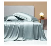 GGYTMQL Ensemble de literie à Quatre pièces Quatre pièces Luxury Egyptian Cotton Bed 1000TC Smooth Fitted Top Flat thewpas thelwead Solid Easy Care Lithing Set (Couleur B, King Size 4 PCS)