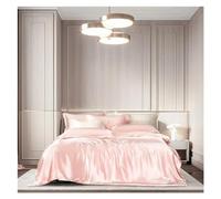 GGYTMQL Ensemble de litière de Quatre pièces Champagne Gold Top Mulberry Coup de Couette Douce Couette en Soie Confortable US King/Queen Size Litding Fichet & Phewscase Lit Quatre pièces Set,