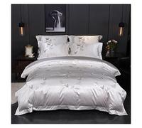 GGYTMQL Ensemble de litière de Quatre pièces Coton Litter 4 pièces Signer Le Signe SIGNIQUE BROIDED Coupe DE Duvet (D * 1,8M)