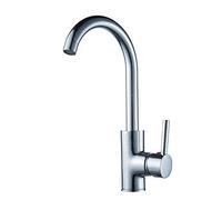 GGYTMQL Faucet de cuisine de cuisine Zedaro All-Copper Cuisine Rotary Fauce All-Copper Cuisine Évier de cuisine robinet Cold and Hot Dish Basin Basin Bauceur