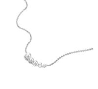 GGYTMQL Femmes Cumbic Zirconia Chocker Pearl Pendant Chain 100% Collier Collier Gift de Noël Fabriqué en Chine