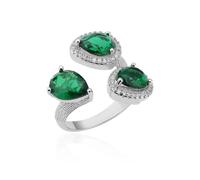 GGYTMQL Girl Products Anneaux Ring Jewellery Femmes hommes Green Water Drop Rings for Women Opening Ring Couple Cadeaux de fiançailles de mariage