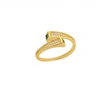 GGYTMQL Girl Products Anneaux Ring Jewellery Femmes hommes Sonnets verts pour femmes Open Ajustement Vintage Ring Couple de mariage Cadeaux