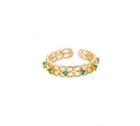 GGYTMQL Girl Products Anneaux Ring Jewellery Femmes hommes Sonnets verts pour femmes Open Ajustement Vintage Ring Couple de mariage Cadeaux