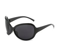 GGYTMQL Grand Cadre Hip-Hop Hommes et Femmes Lunettes de Soleil en Plein air Accessoire de Plage à la Mode UV400 Cadeau de Lunettes de Soleil