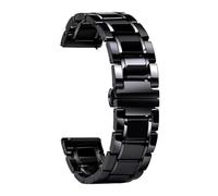 GGYTMQL Groupe de montre en céramique en acier inoxydable Watch Strap Women Men Fashion Fashion Sormit Watch Band