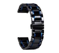 GGYTMQL Groupe de montre en céramique en acier inoxydable Watch Strap Women Men Fashion Fashion Sormit Watch Band