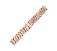 GGYTMQL Groupe de montre en métal en acier inoxydable 20 mm22 mm poli pour les hommes et les femmes avec un double fermoir pliant