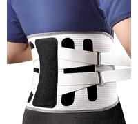 GGYTMQL Hommes Bas du Dos et Une attelle des Femmes à la Taille du Dossier de Soutien à Dossier de Soutien à la Ceinture de décompression Lombaire orthopédique avec Une Grande Surface en Aluminium