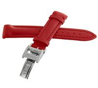 GGYTMQL Jacob & co. Sangle de bande de montre en caoutchouc en polyuréthane rouge 18 mm