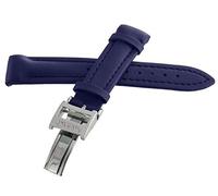 GGYTMQL Jacob & co. Sangle de montre en caoutchouc en polyuréthane bleu 18 mm