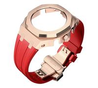 GGYTMQL Kit de sangle de caoutchouc GA2100 GA2100 de 4e génération avec boucle papillon à cadran pour hommes/femmes GA2100 Amélioration des accessoires de remplacement de bricolage
