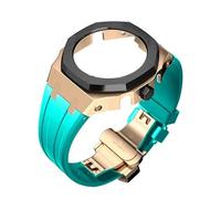 GGYTMQL Kit de sangle de caoutchouc GA2100 GA2100 de 4e génération avec boucle papillon à cadran pour hommes/femmes GA2100 Amélioration des accessoires de remplacement de bricolage