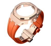 GGYTMQL Kit de sangle de caoutchouc GA2100 GA2100 de 4e génération avec boucle papillon à cadran pour hommes/femmes GA2100 Amélioration des accessoires de remplacement de bricolage