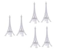 GGYTMQL Lampe 6 PCS Eiffel Tower Decor Paris Decoration Night Light for Acrylic Night Light Dining Eiffel Tower Lamp LED LED UP Eiffel Tour DE Night