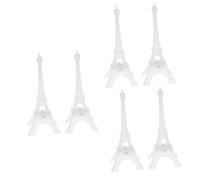 GGYTMQL Lampe 6 PCS Eiffel Tower Decor Paris Decoration Night Light for Acrylic Night Light Dining Eiffel Tower Lamp LED LED UP Eiffel Tour DE Night