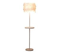 GGYTMQL Lampe Debout Lampe créative la Lampe de Sol de Plume Moderne LED Planche LED Nordique pour Chambre à Coucher lit lit têtes canapé décoration Lampe Haute Plaque Debout Clair (Couleur: Rose,