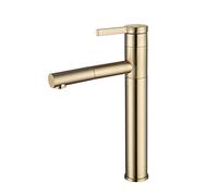 GGYTMQL Le mélangeur de Salle de Bain Taps avec Pull Out pullable rétractable lavabo à Eau Chaude et Froide Taps à 360 ° Rotation de lavabo Rotatif Robinet de Bassin à poignée Unique Basin Basin